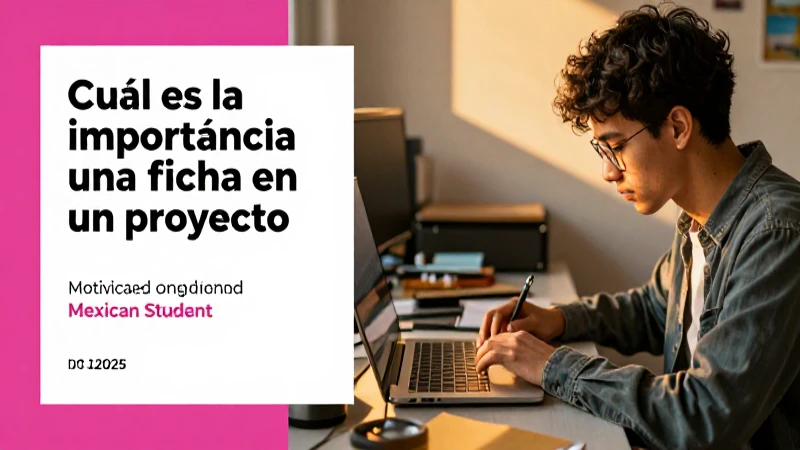 Ficha clave: proyecto académico motivador y profesional