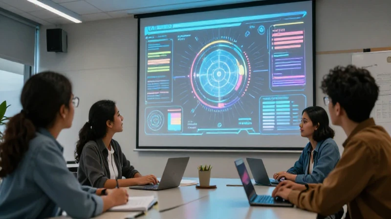Estudiantes mexicanos aprenden en un campus moderno