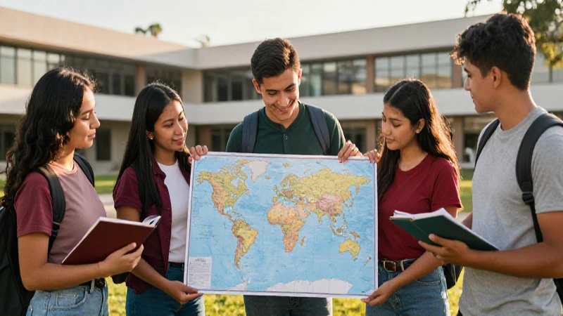 Estudiantes mexicanos celebran el logro global