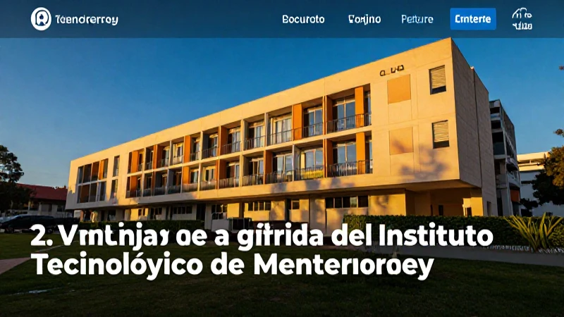 Oferta educativa diversa en un campus moderno