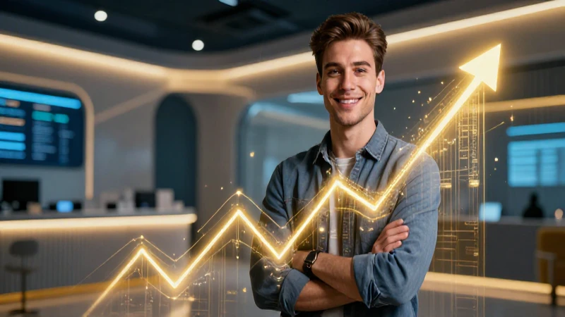 Éxito digital y crecimiento financiero moderno
