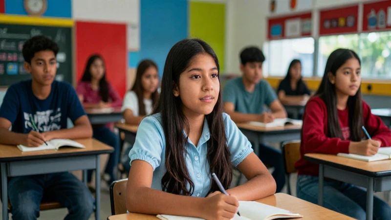 Estudiantes mexicanos triunfan en moderno entorno vibrante