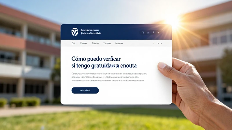 Busca gratuidad en tu cuenta de estudiante