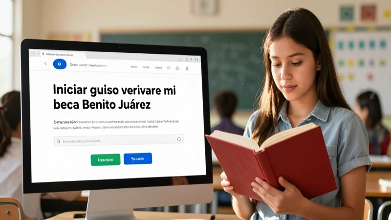 Inicia sesión para verificar el estatus de tu beca